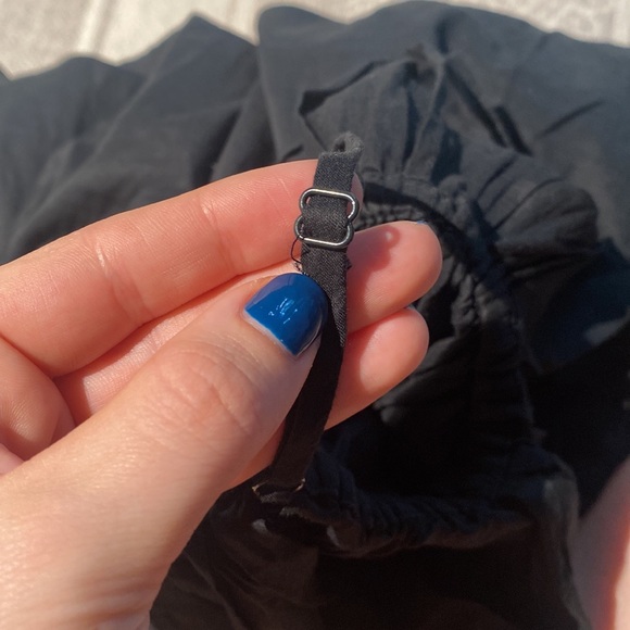 J.Crew Black Spaghetti Strap Ruffle Dress - Picture 12 of 12